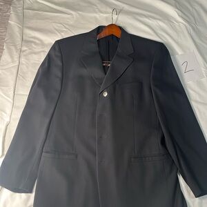 Versace Classic  Black Men's Blazer 4 button